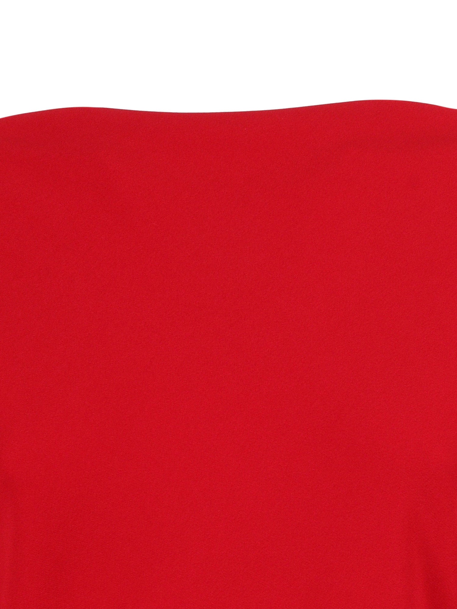 Dress Red Viscose Acetate Elastane Midi