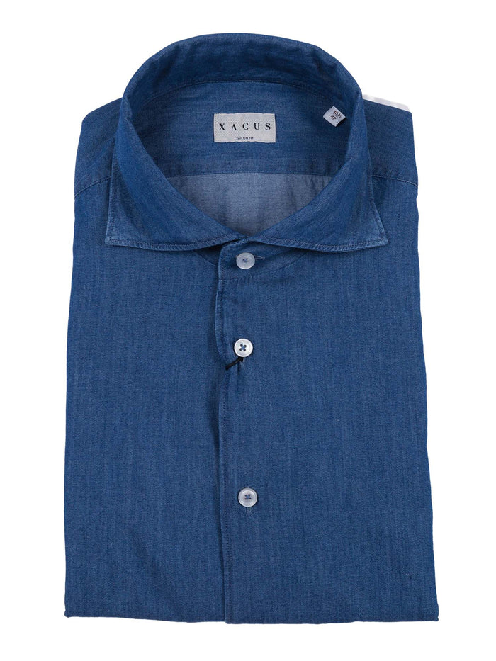 Shirt Blue Cotton