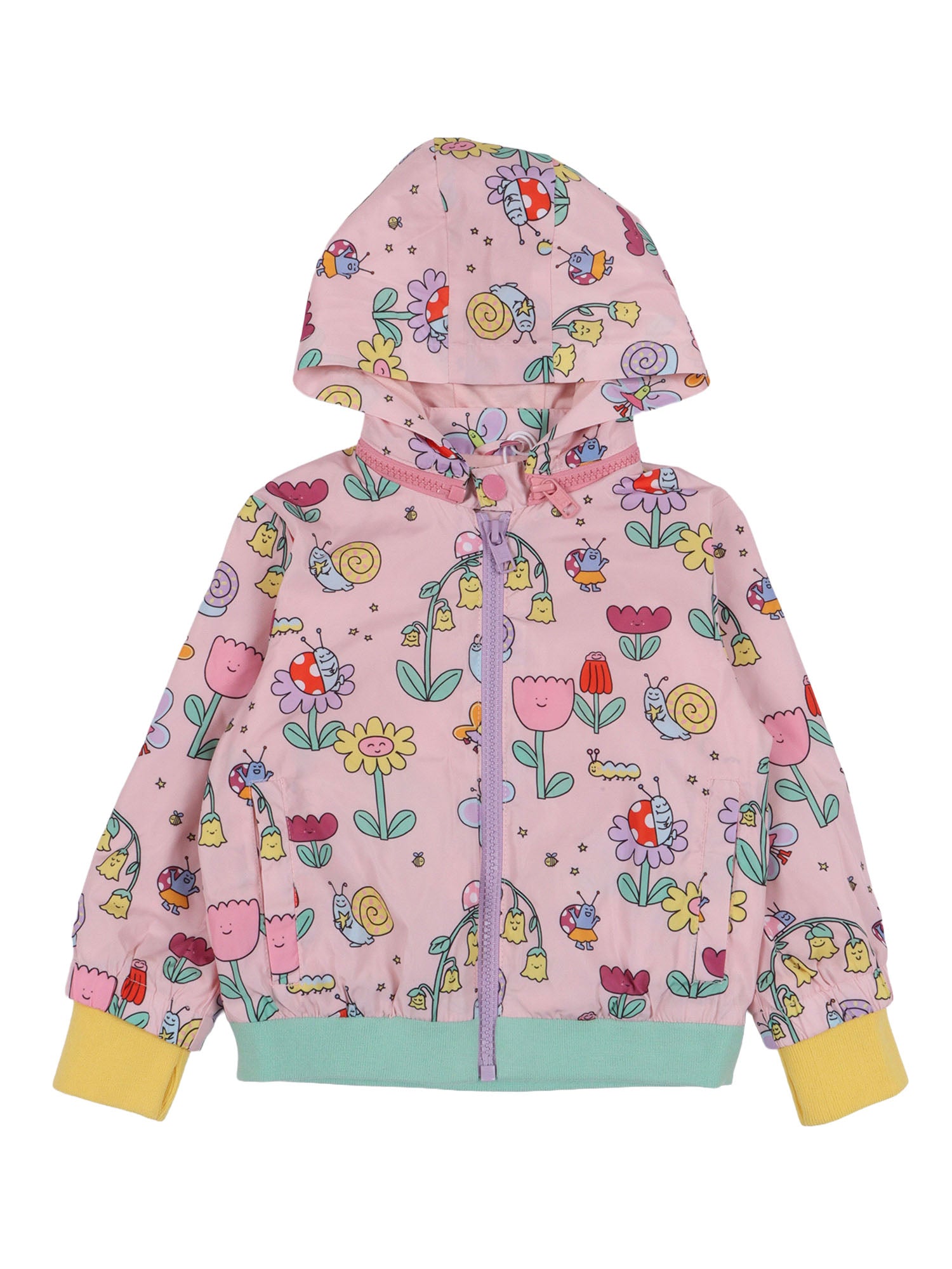 JACKET Pink Polyester Lining Cotton