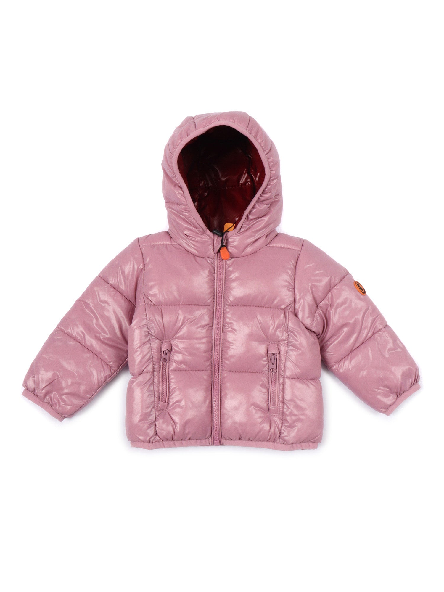 Jody Hooded Jacket Pink Short Puffer