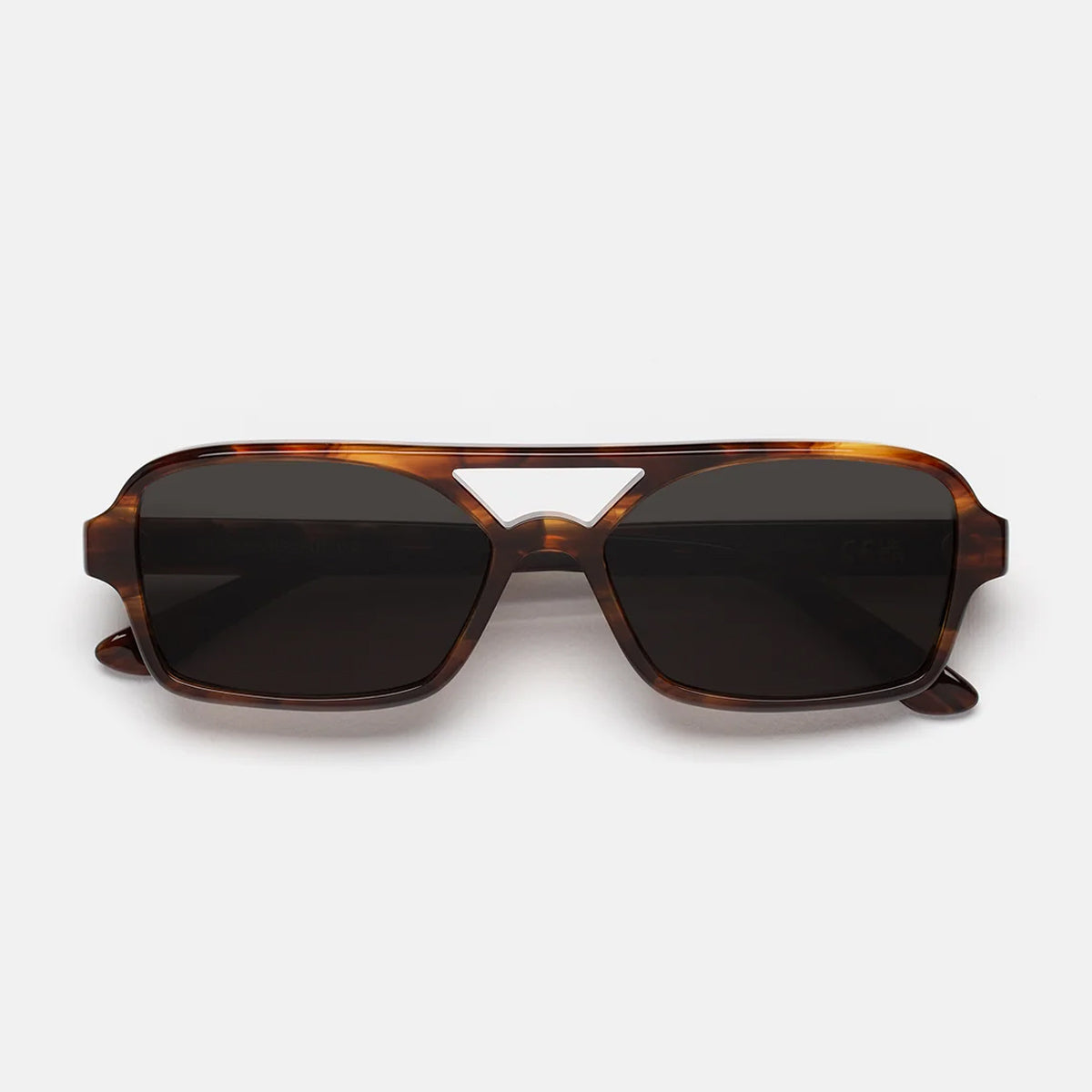 Retrosuperfuture VICO HAVANA STRIATA Marrone Acetate Occhiali Da Sole
