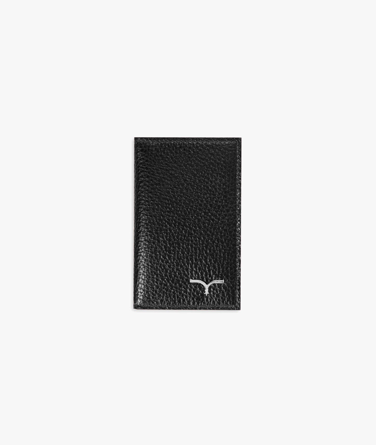 Vertical Card Holder Amedeo Black Credit And Business