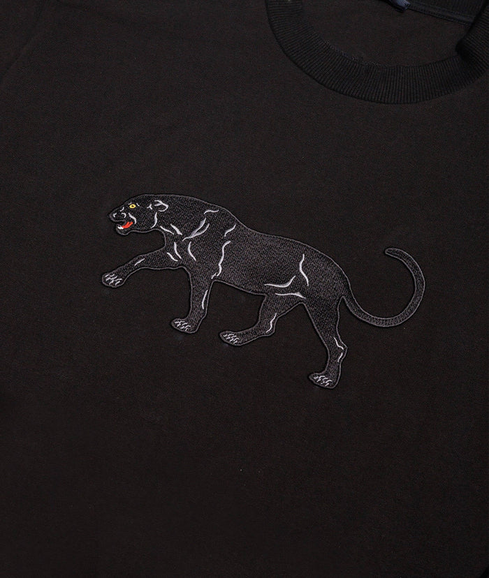 Cotton T-Shirt Black Panther Knitwear