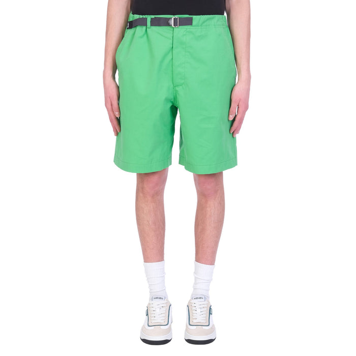 Cotton Shorts Green