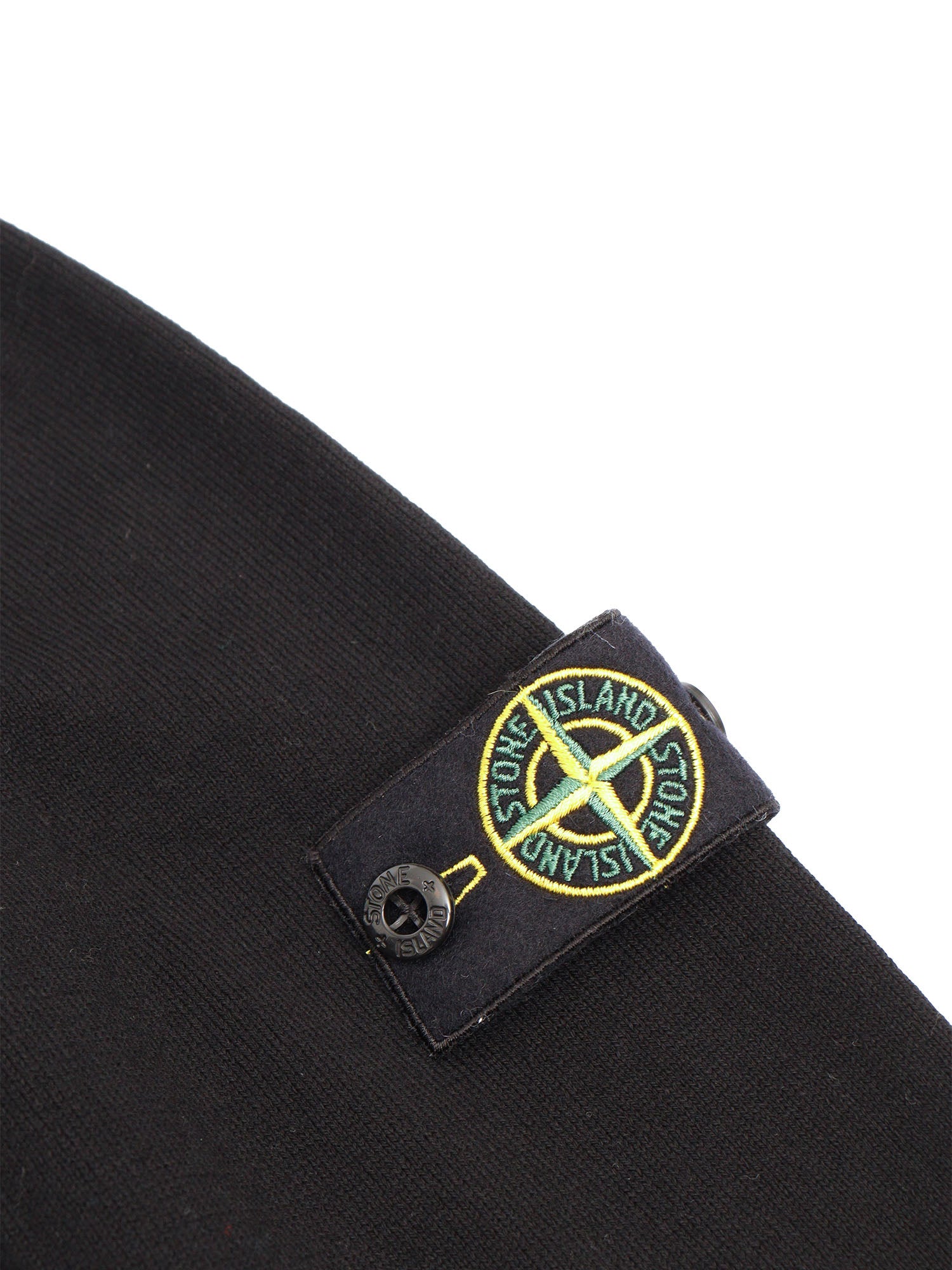 SWEATER Black Cotton Crewneck