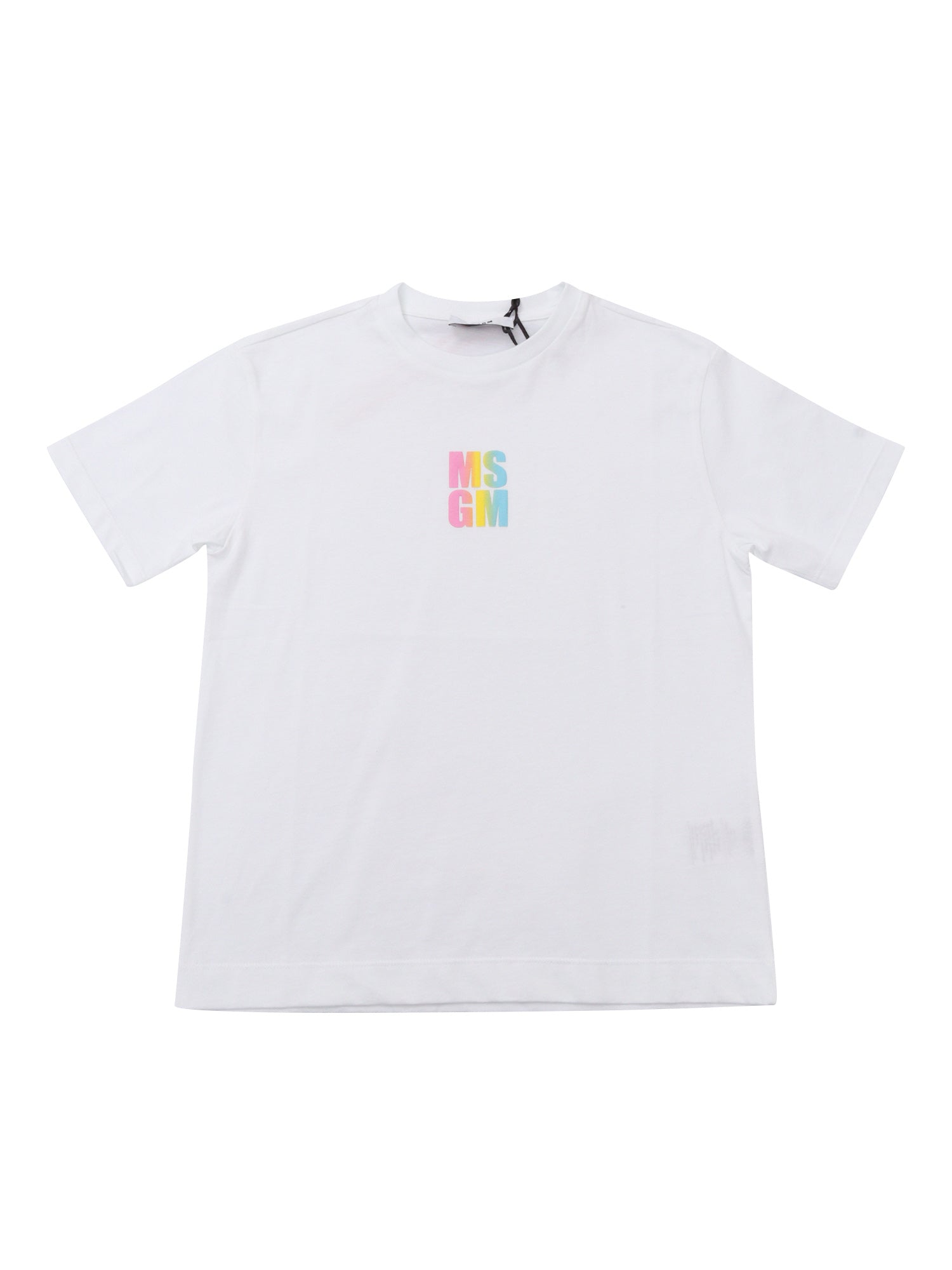 JERSEY T-SHIRT GIRL White Cotton Short Sleeves