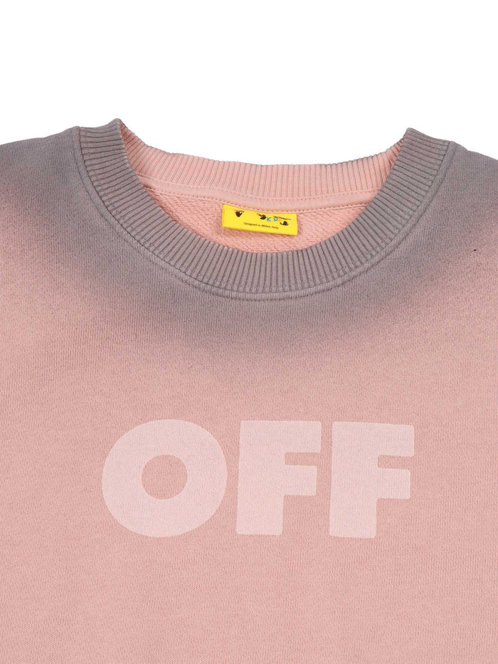 Garment Dyed Spray Crew Rose Pink - Soft Sweatshirt