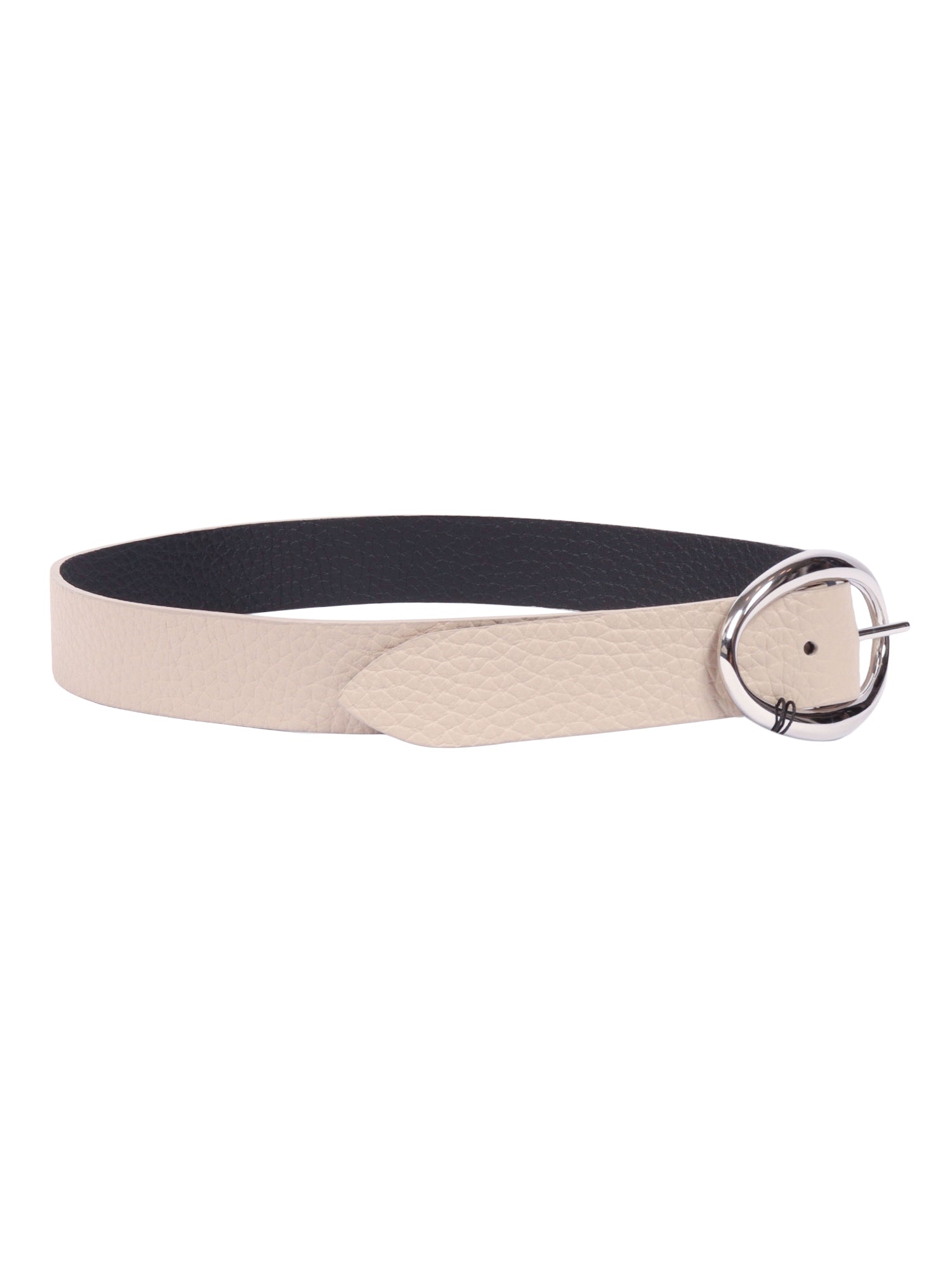 BELT Beige Calf Leather
