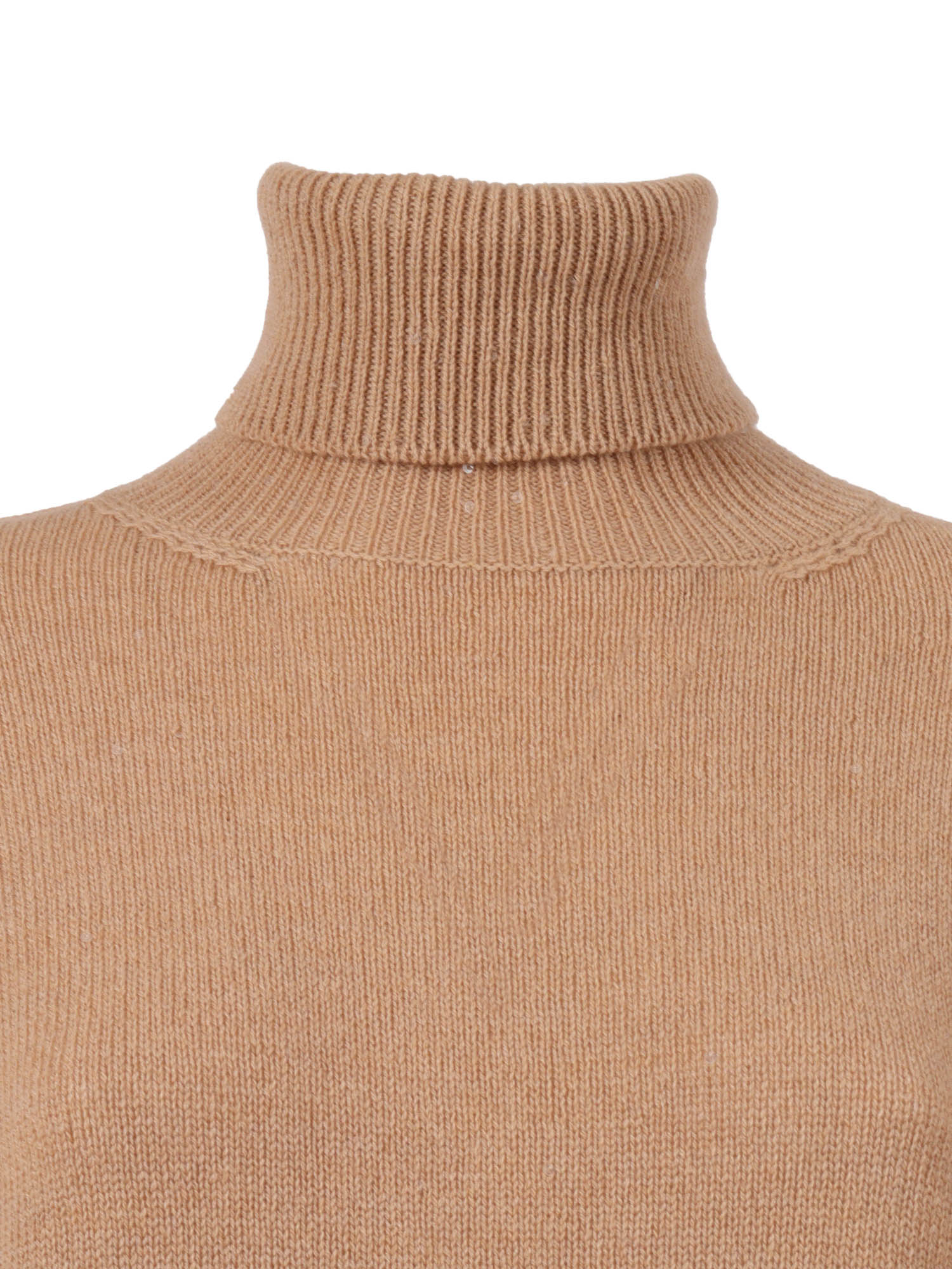 Knit Turtleneck Brown