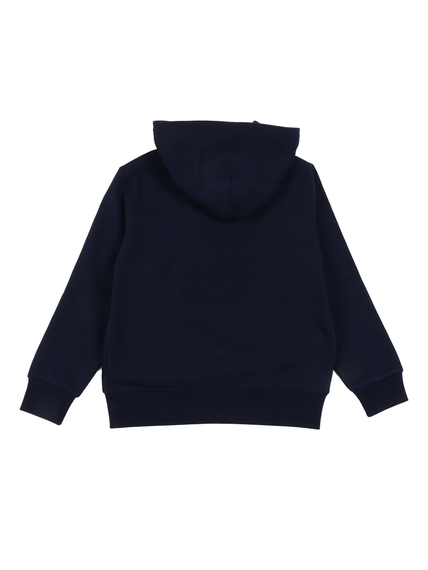 KNIT-PULLOVER-SWEATSHIRT Blue Cotton Recycled Polyester