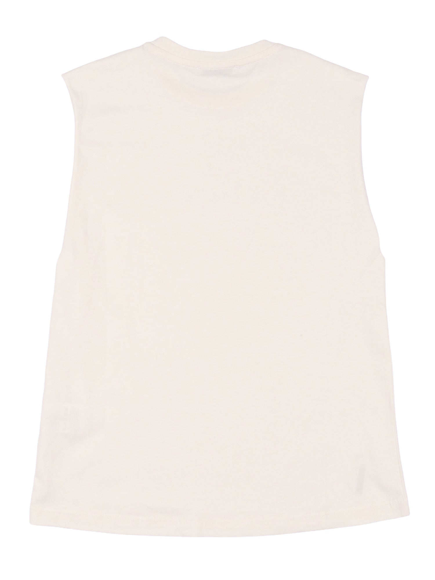 JERSEY SLEEVELESS T-SHIRT BOY Panna Cotton Short Sleeves