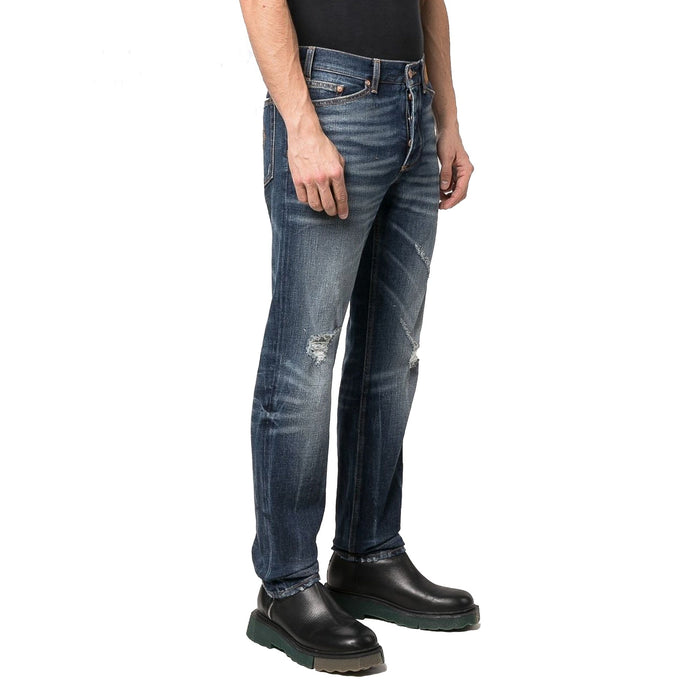 Jeans Blue Cotton