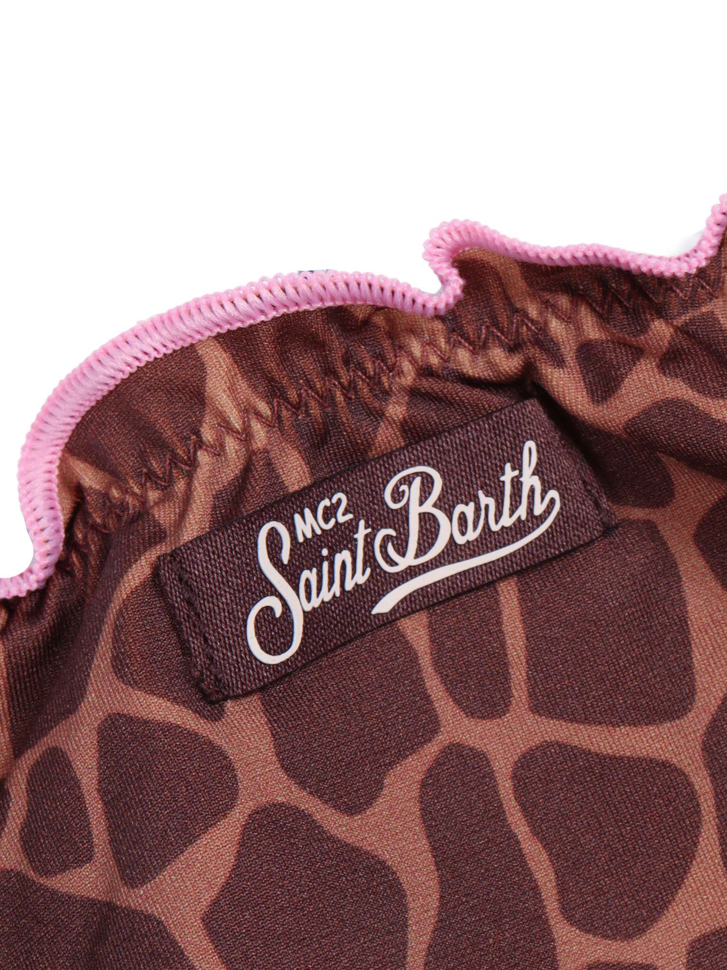 Cric-Giraffe Skin 18 Brown Polyamide Elastane Costume