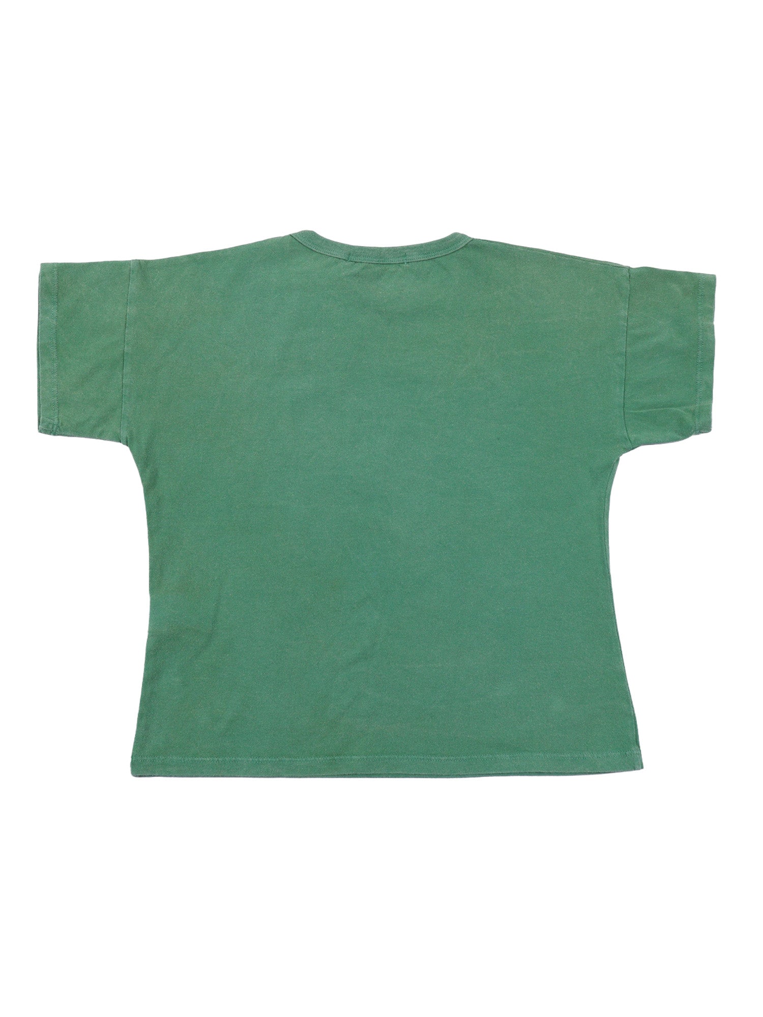 Dog Friendship T-shirt Green Organic Cotton Short Sleeves