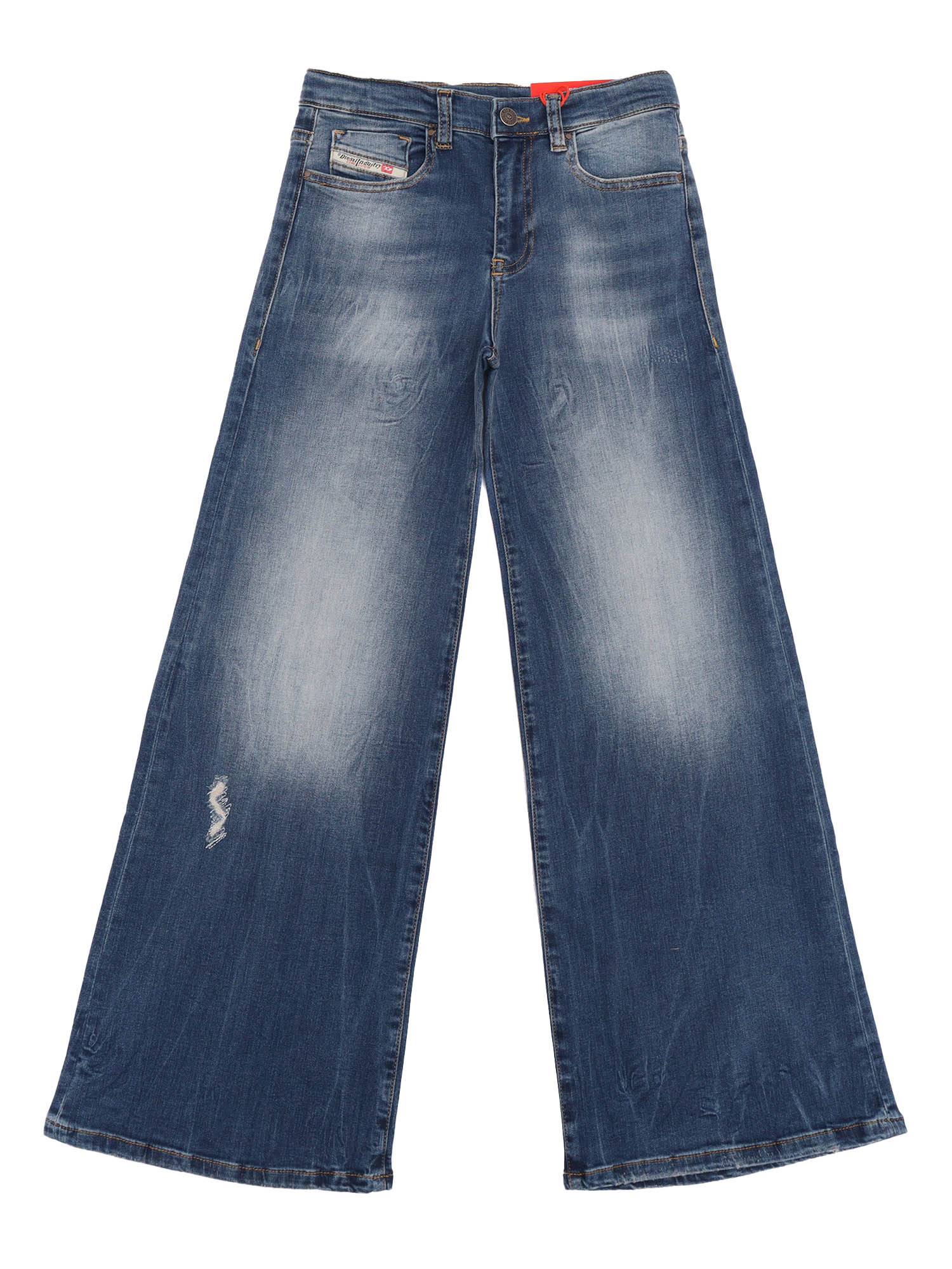 5 pockets Multicolor Cotton Elastane Jean