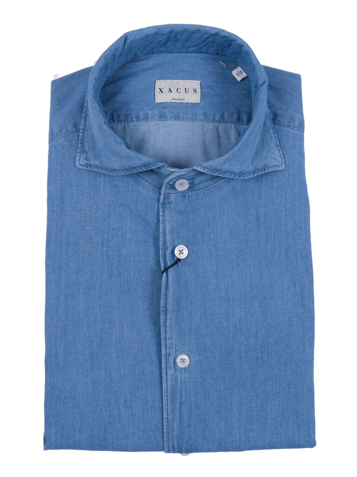 Shirt Blue Cotton