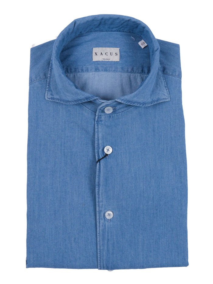 Shirt Blue Cotton