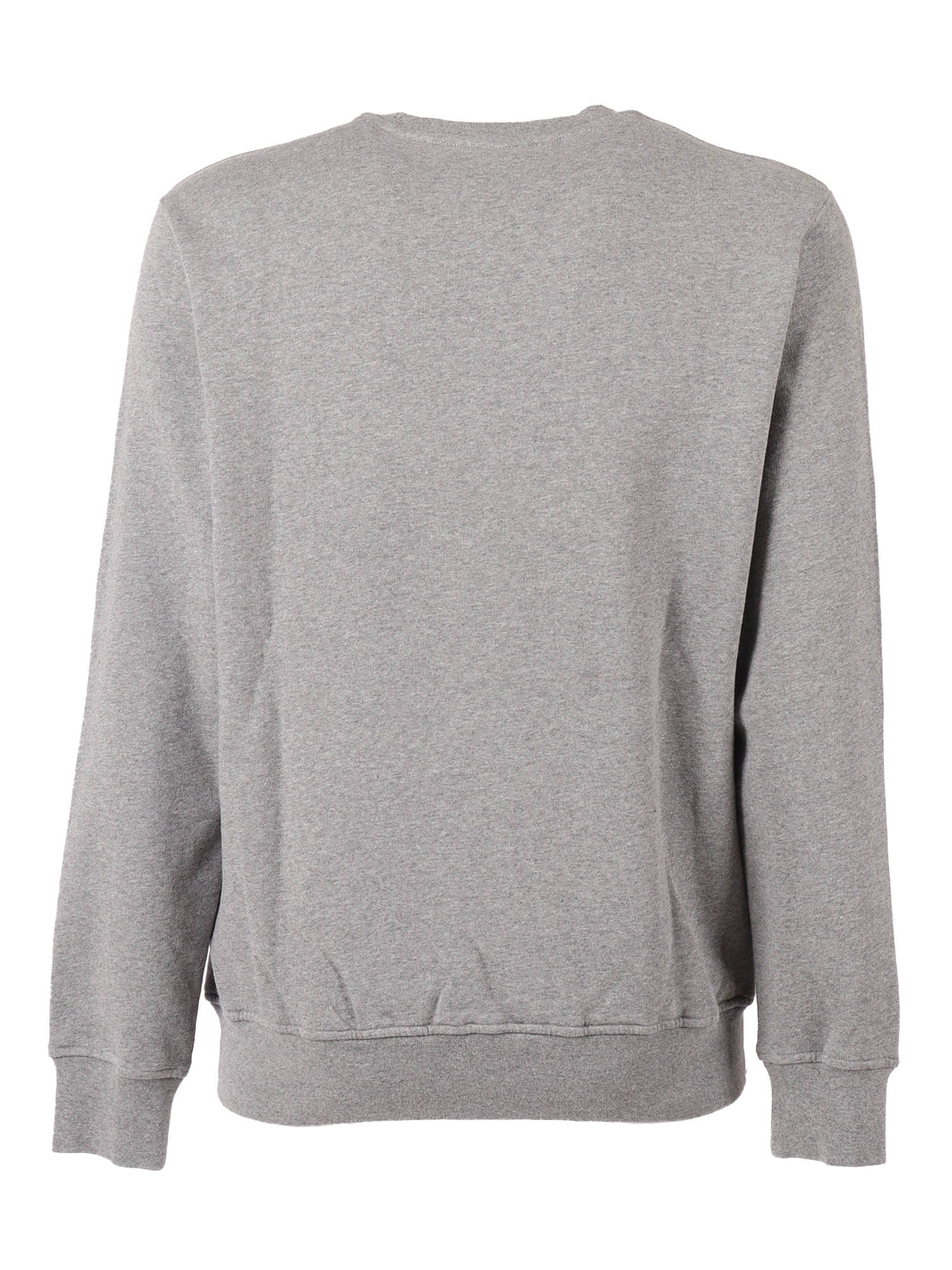 Man Jersey Sweatshirt Grey Cotton