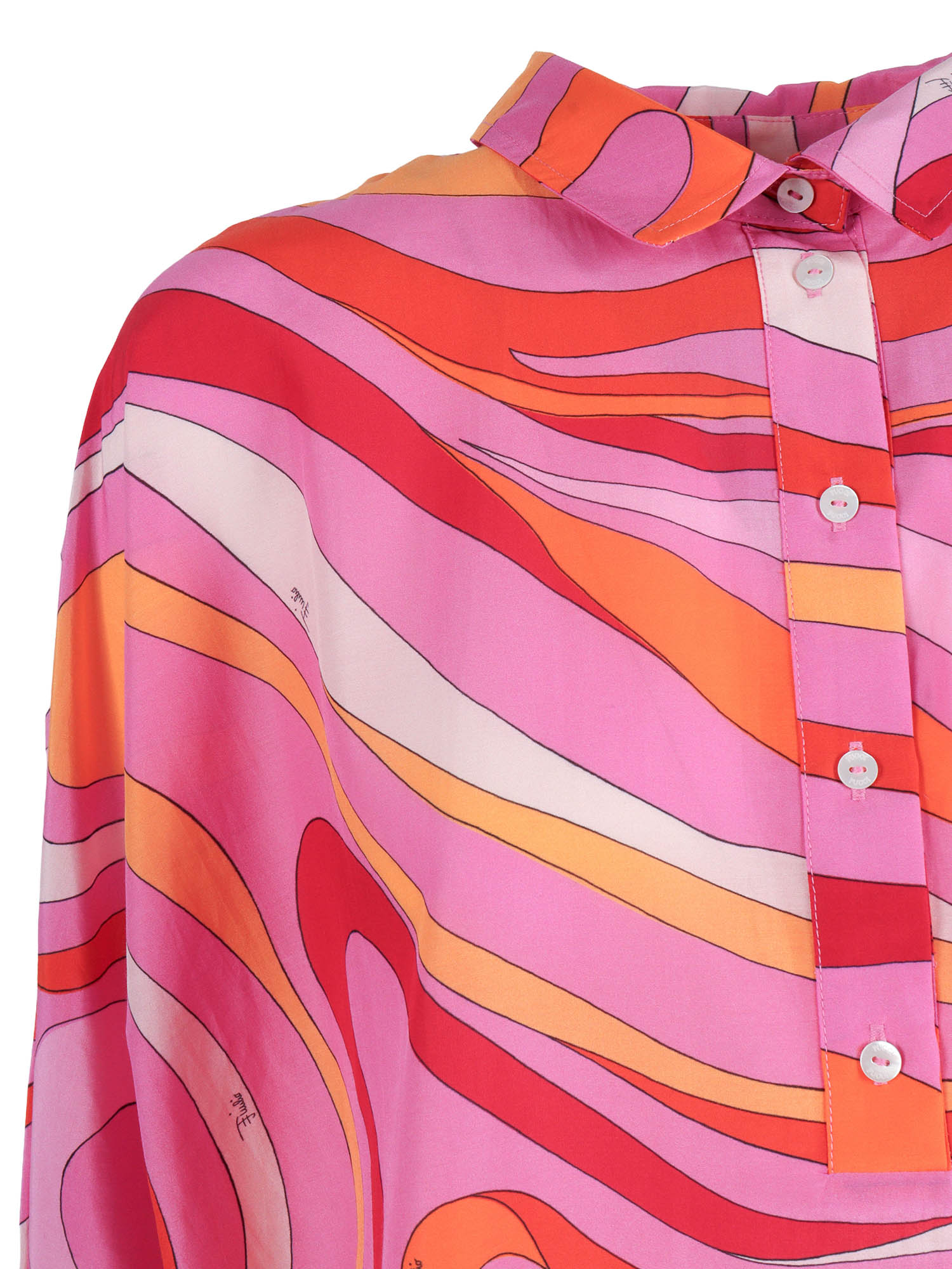 WOVEN DRESS Pink Cotton