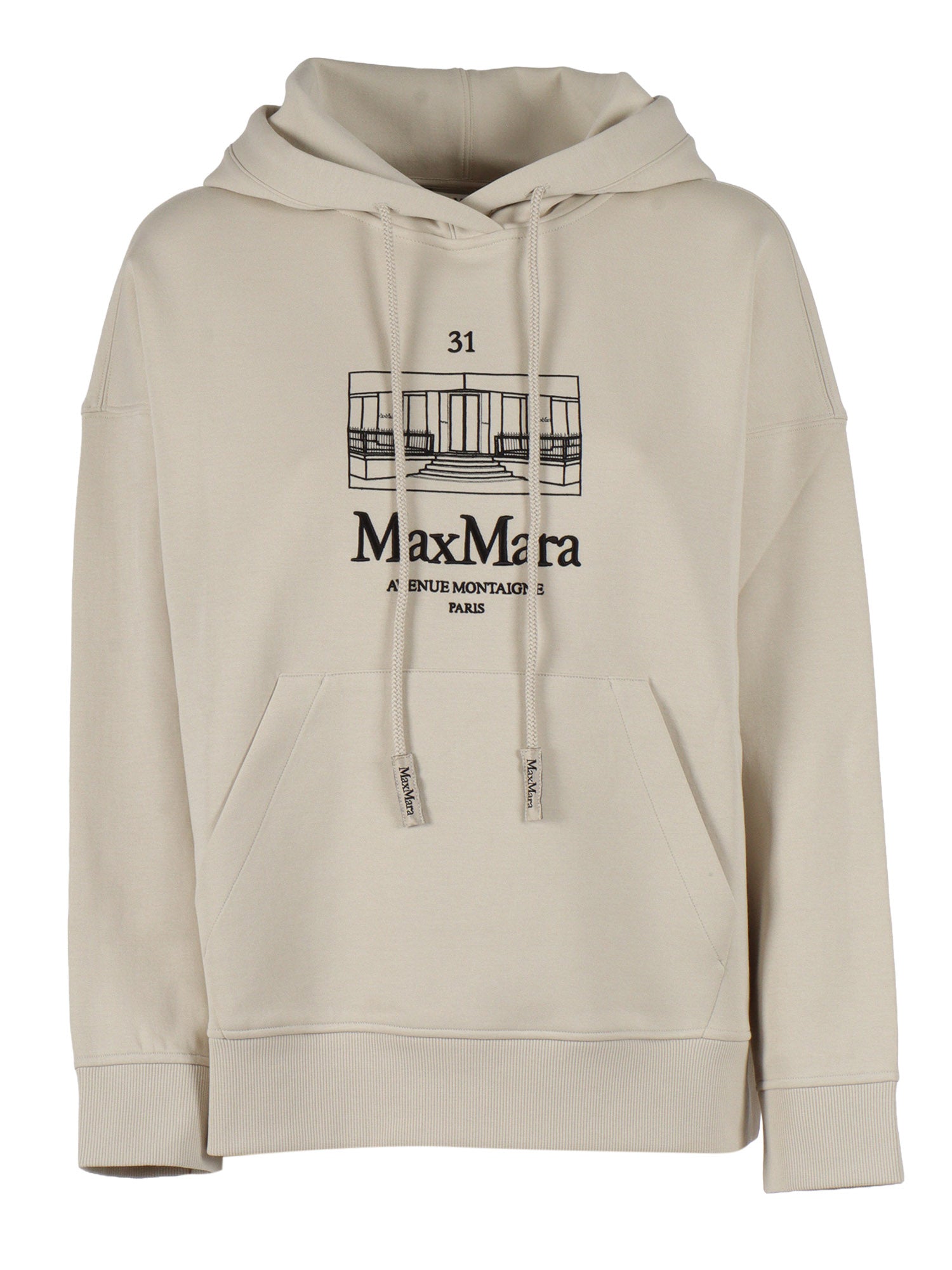 SWEATSHIRT White Cotton Polyester