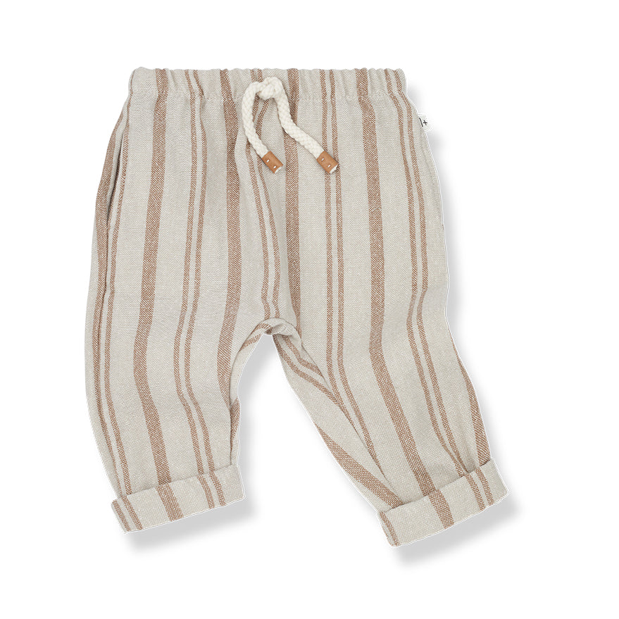 Thomas pants Brown Cotton Polyester