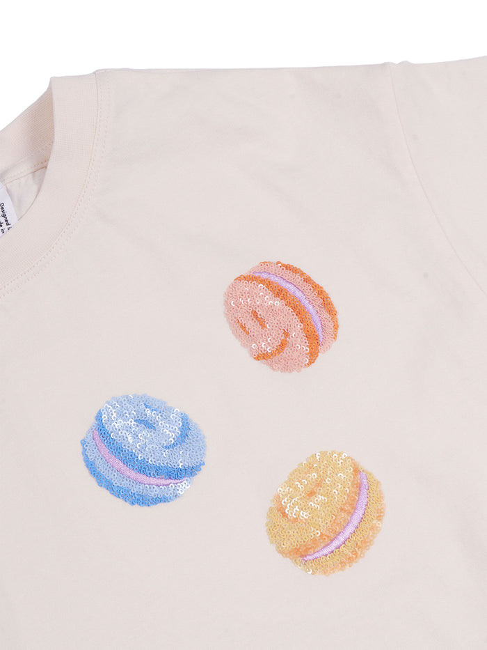 Reinette T-Shirts Short Sleeves White Cotton Organic T-shirt
