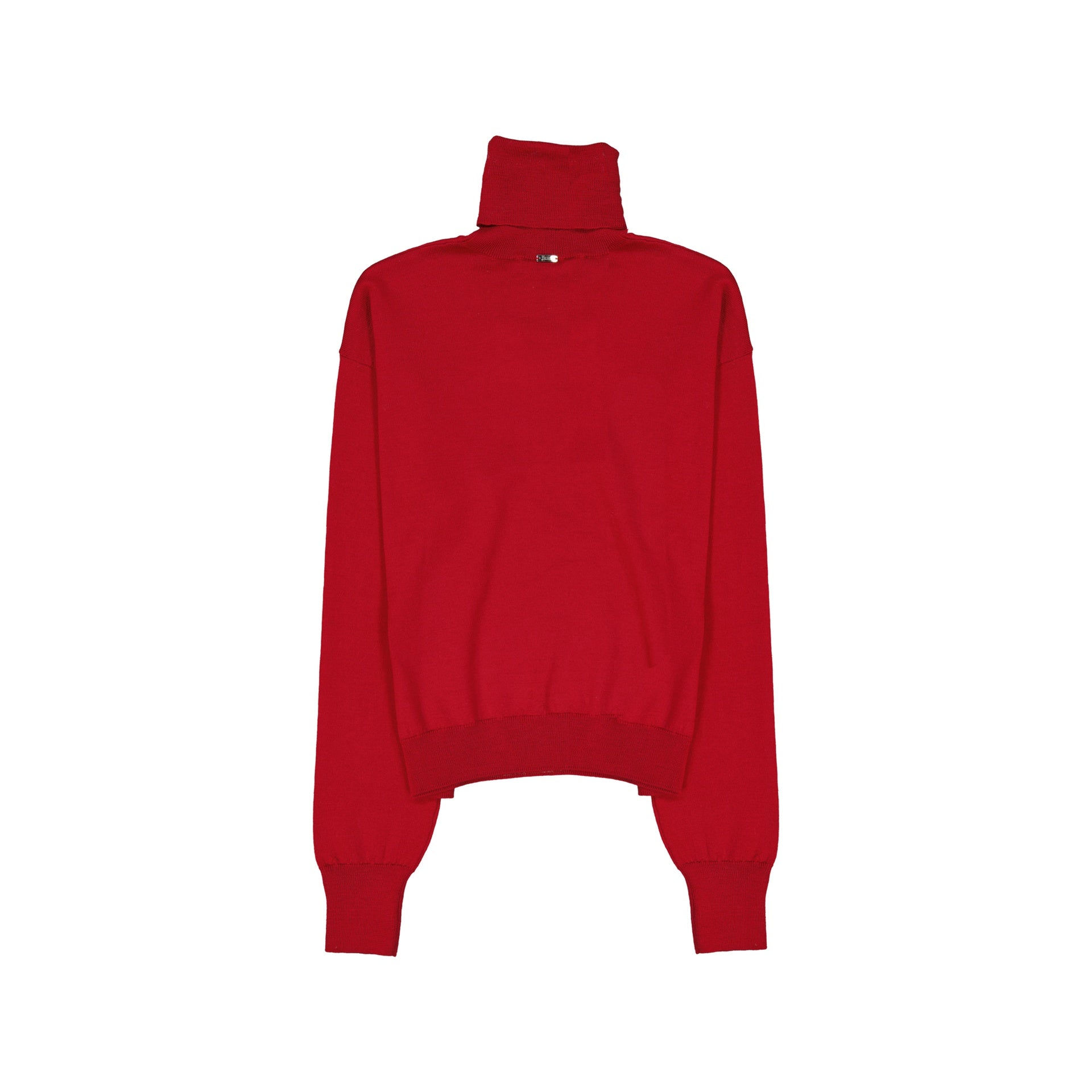 Herno Wool Pullover Red Virgin