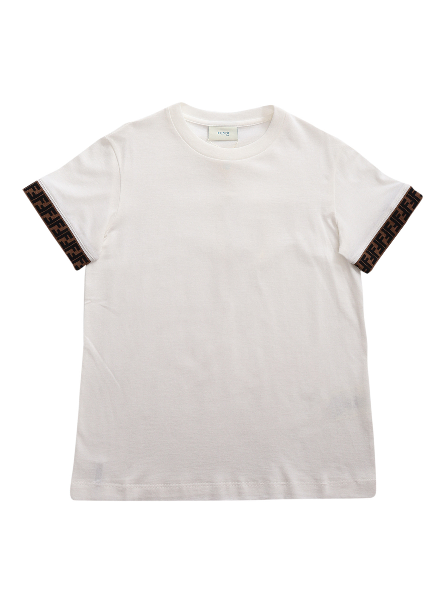JERSEY T-SHIRT White Short Sleeves