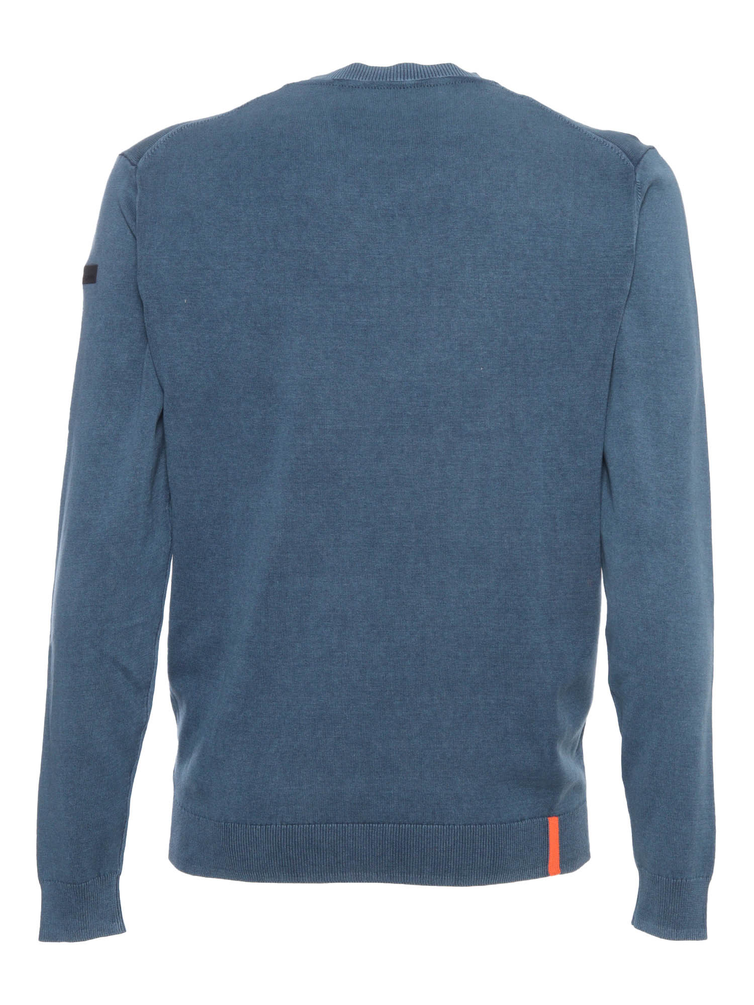Blue techno sweater Cotton Crewneck