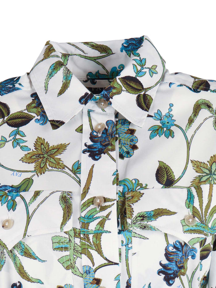 SHORT SLEEVE SHIRT White Cotton