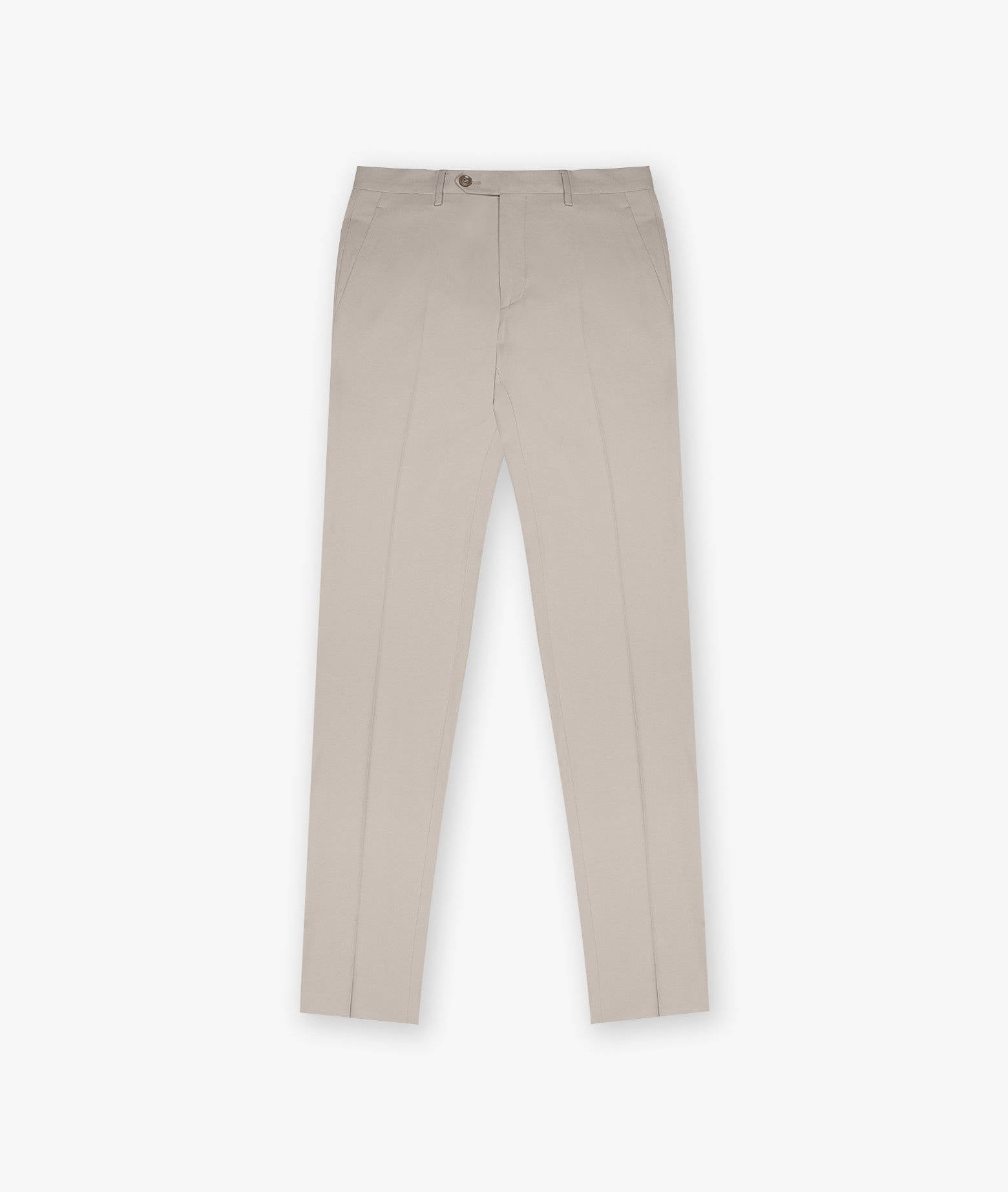Cotton Chino Gstaad Beige Sportswear Trousers