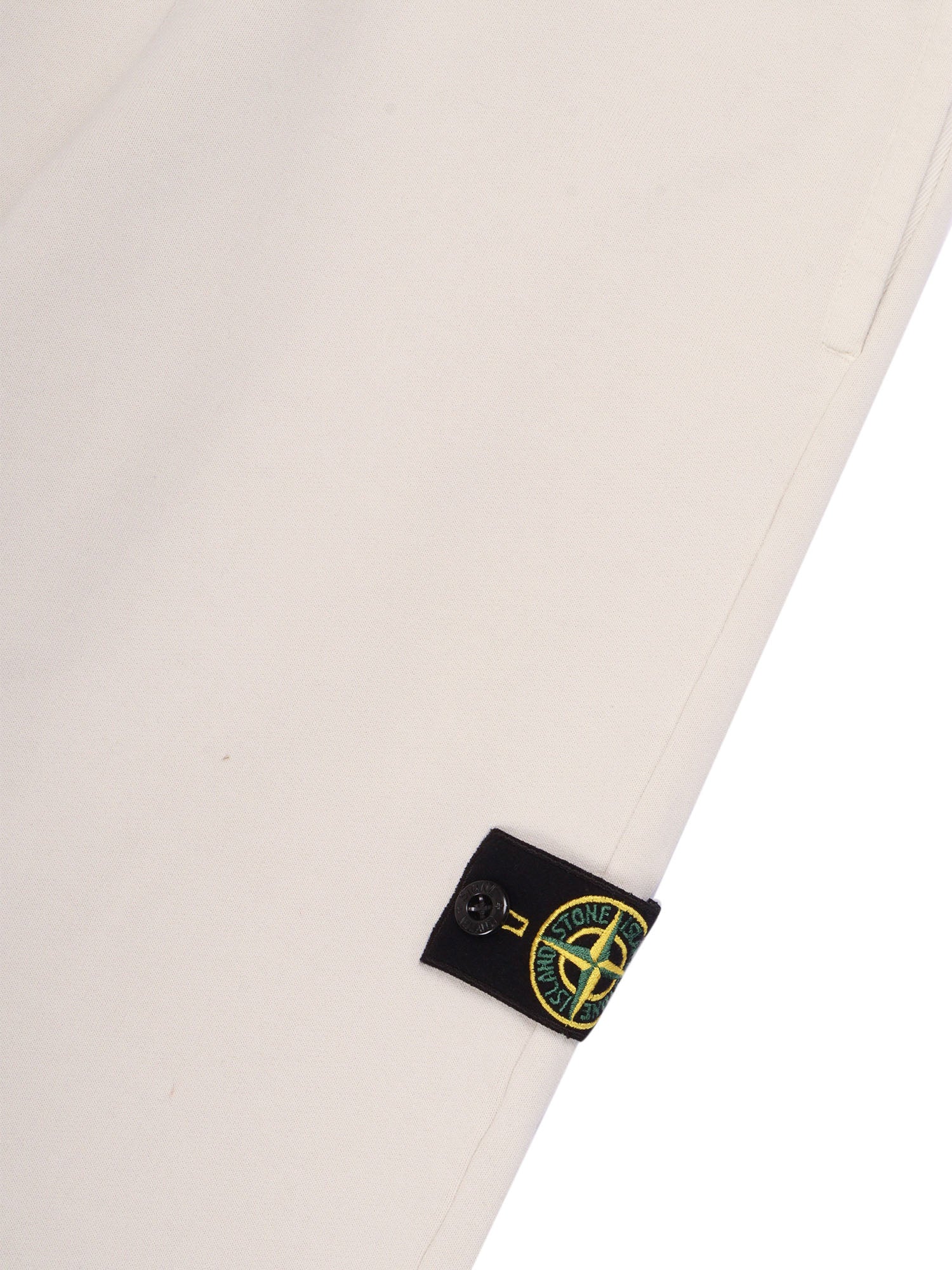 Sweatpants White Cotton Trackpants