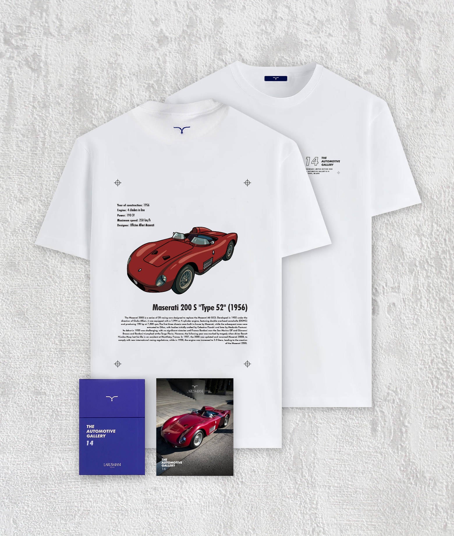 The Automotive Gallery - 14. Maserati 200s White