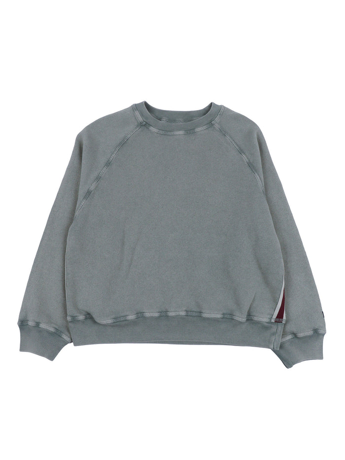 FAGOLO61 T1818 SWEATSHIRTS Grey Cotton Polyester Sweatshirt