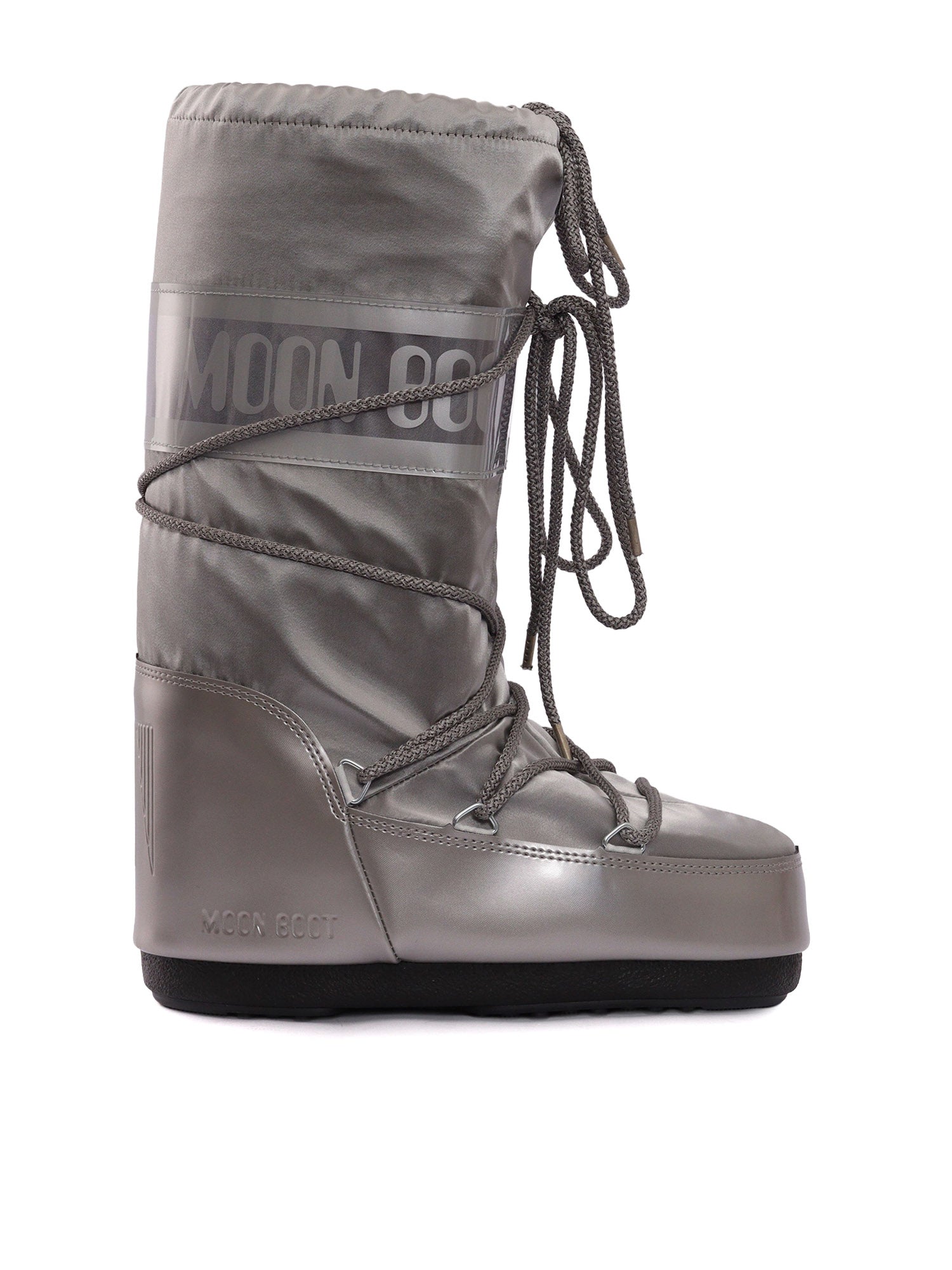 Mb Icon Glance Boots Silver Booties
