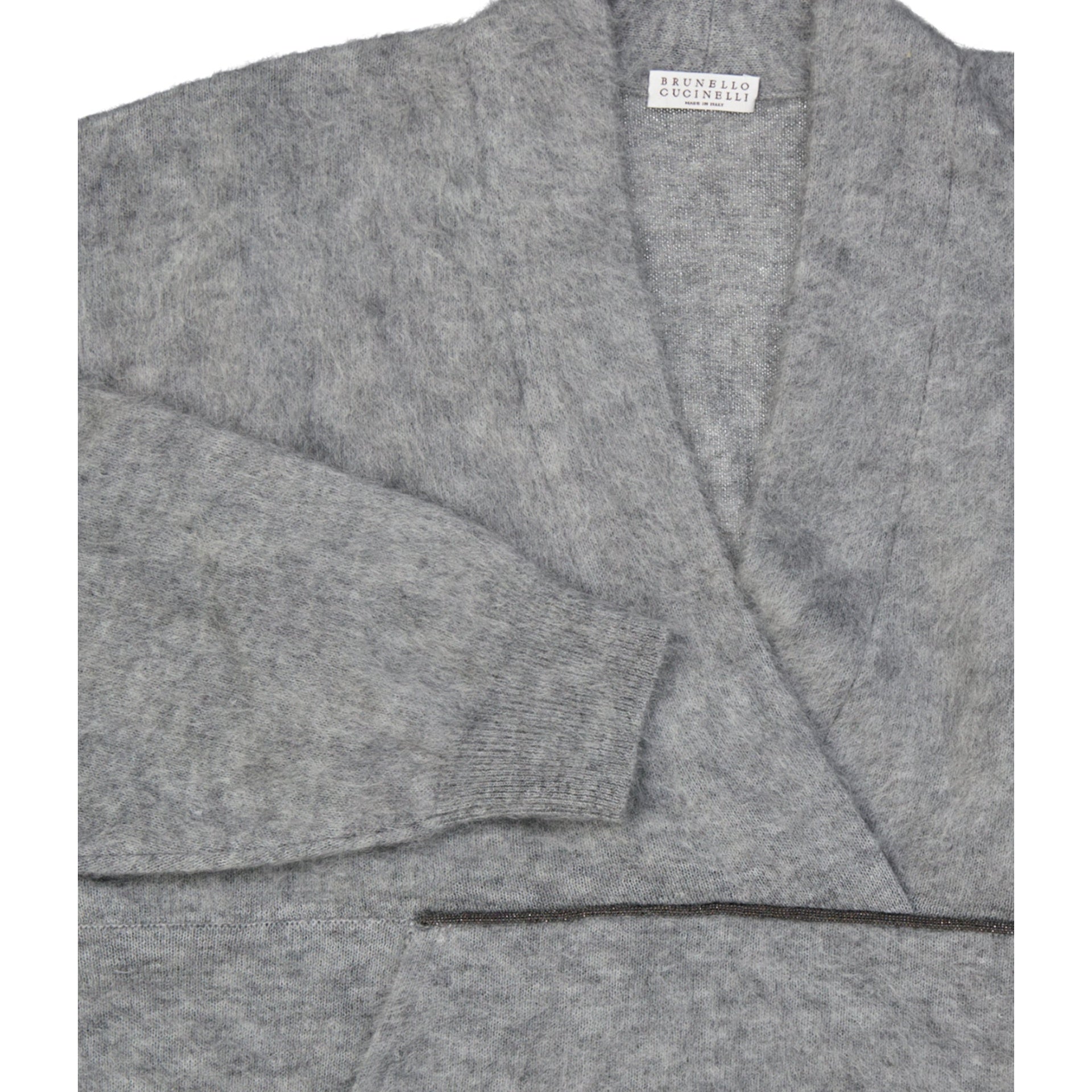 Mohair Wool Pullover Gray