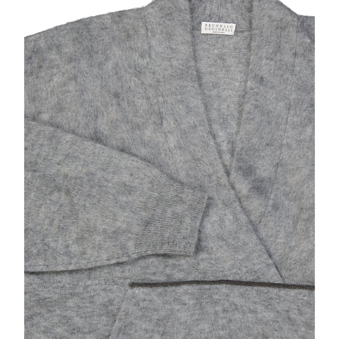 Mohair Wool Pullover Gray