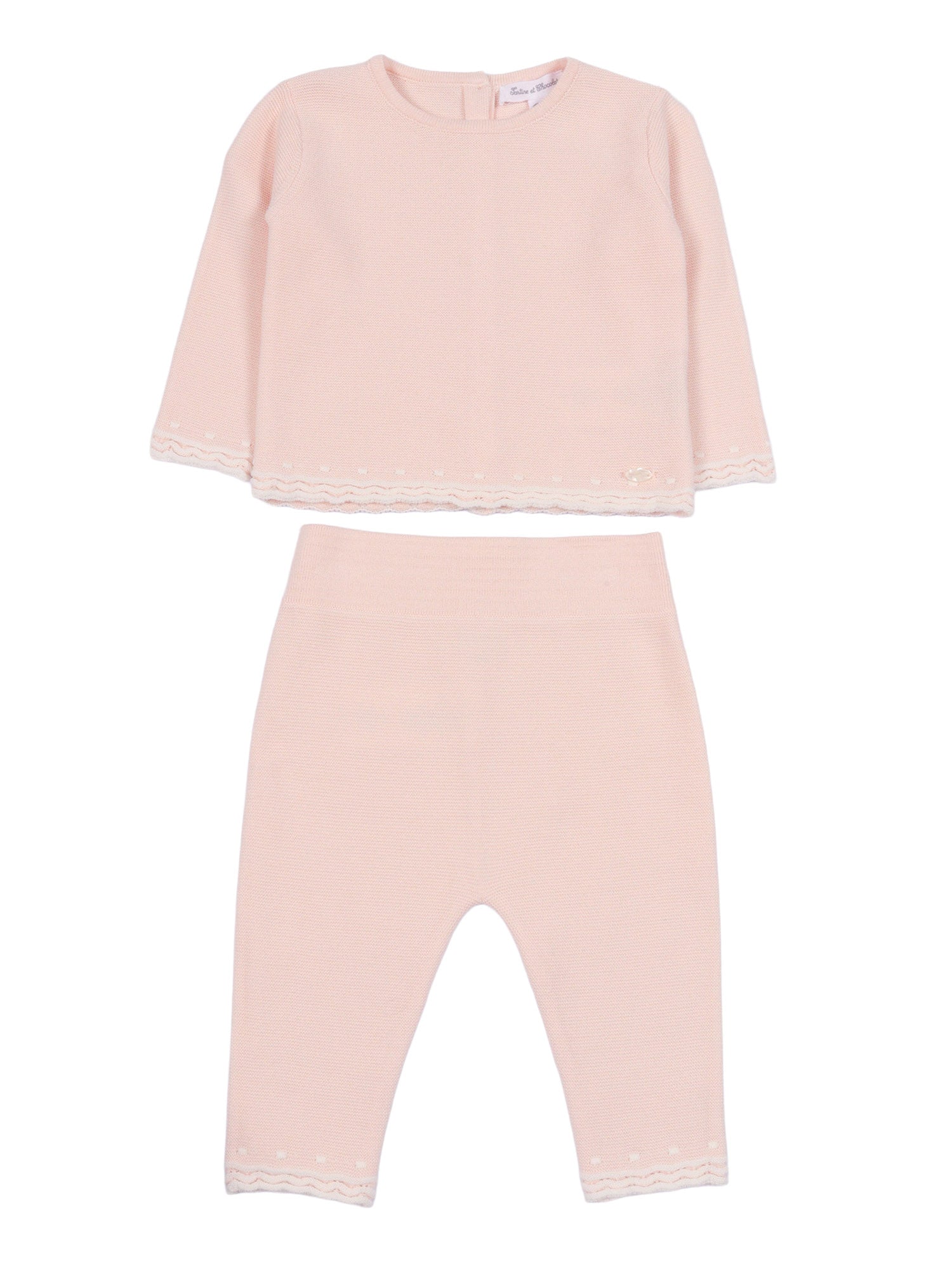 Set Pink Cotton Suits