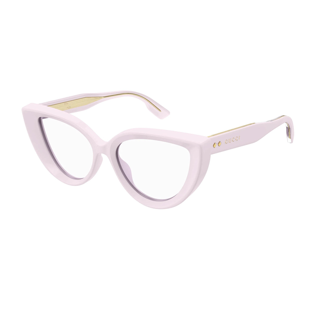 Gucci GG1530O Linea Rivets 003 Rosa Acetate Occhiali Vista