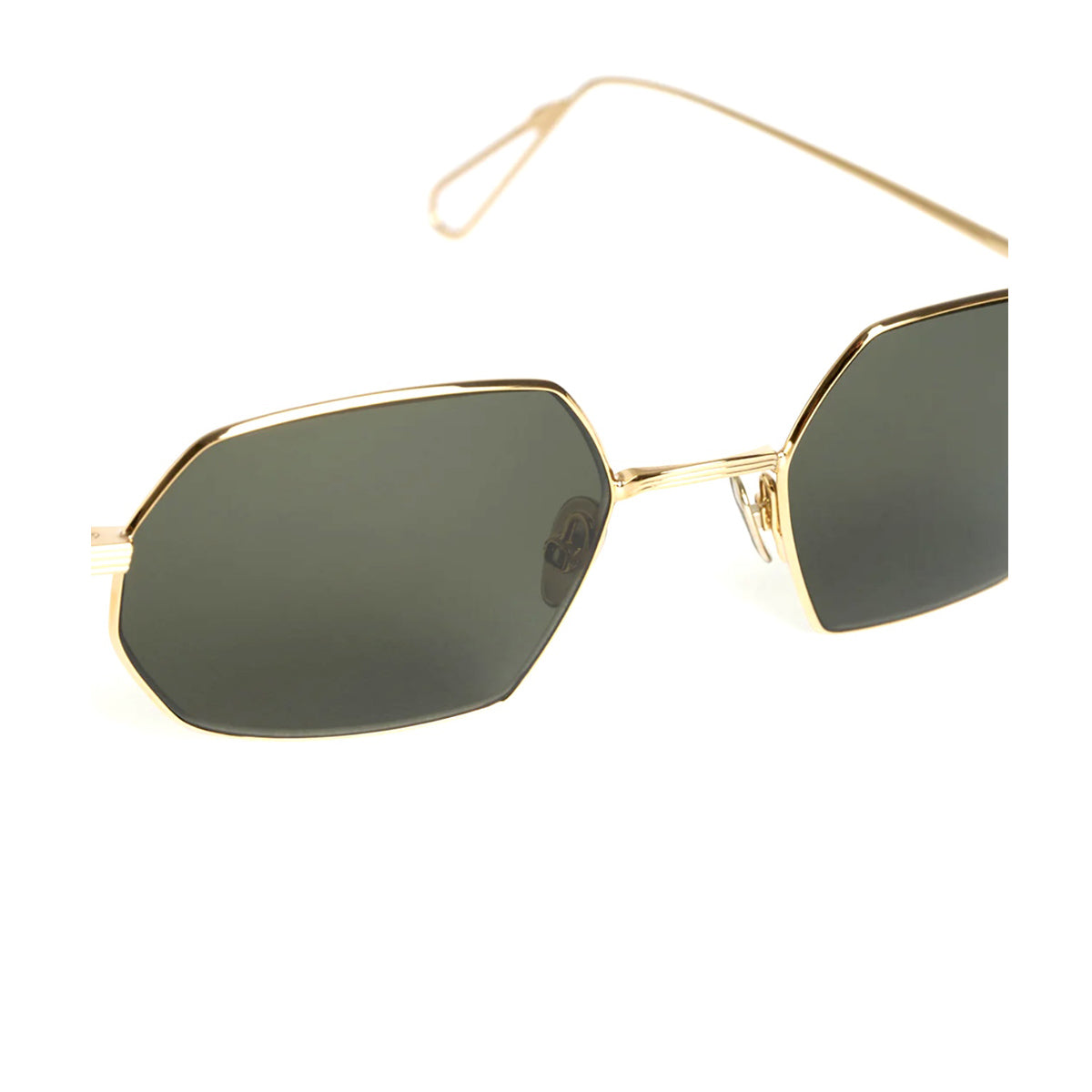Ahlem Triomphe Champagne Oro Metal Occhiali Da Sole