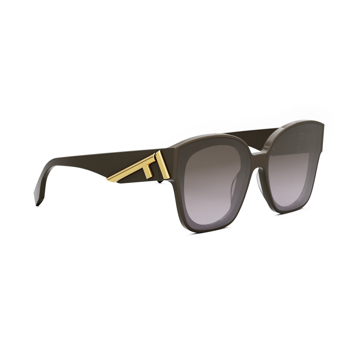 FE40098I Fendi First 48F Marrone Acetate Occhiali Da Sole