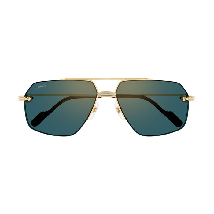 CT0426S Première de Cartier 002 Gold Oro Metal Occhiali Sole