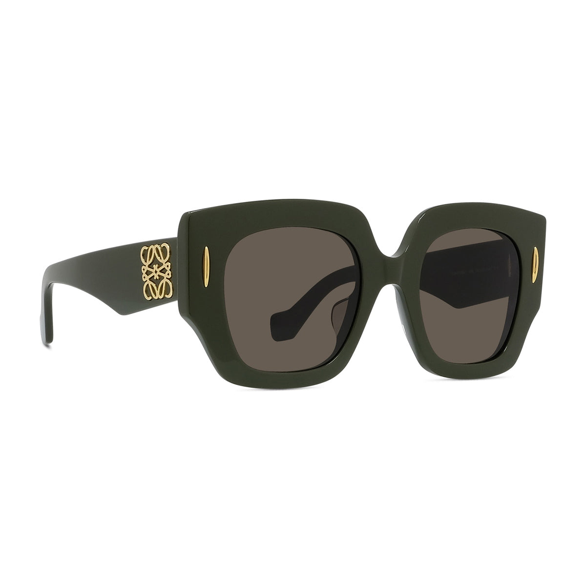 Loewe LW40129U Anagram 96E Green Verde Acetate Occhiali Da Sole