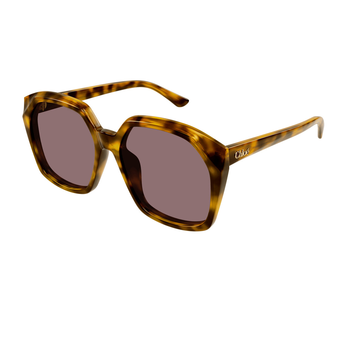 Chloé CH0280S Linea 004 Havana Violet Marrone Acetate Occhiali Da Sole