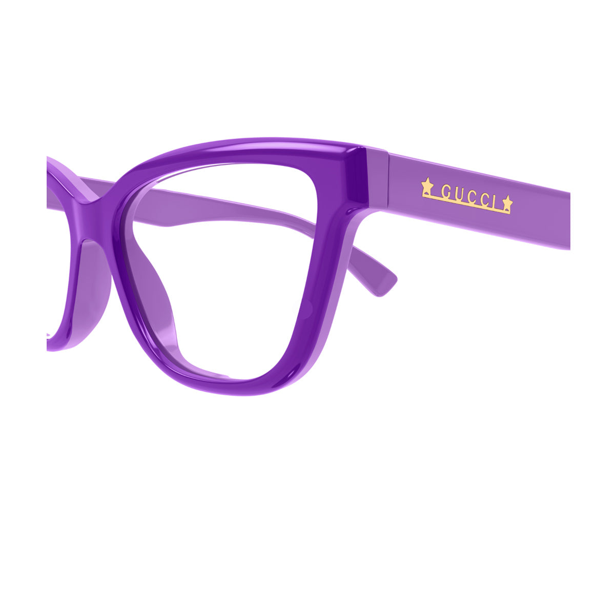 Gucci GG1589O Linea Lettering 003 Viola Acetate Occhiali Vista