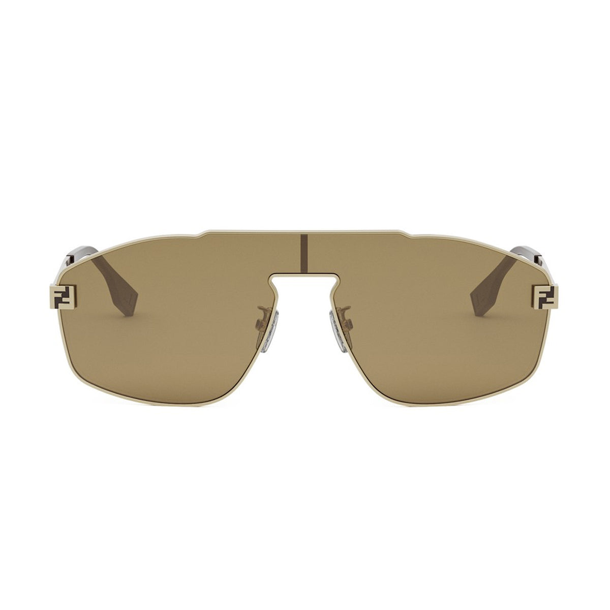 FE40129U Fendi Sky 32E Gold Oro Metal Occhiali Da Sole