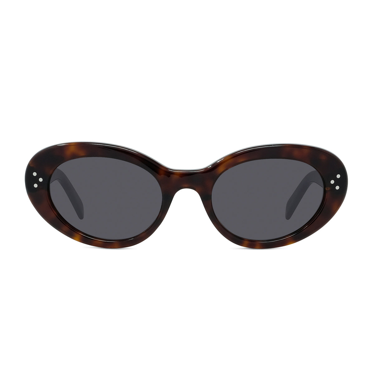 Celine CL40193I 3 Dots 52A Havana Marrone Acetate Occhiali Da Sole