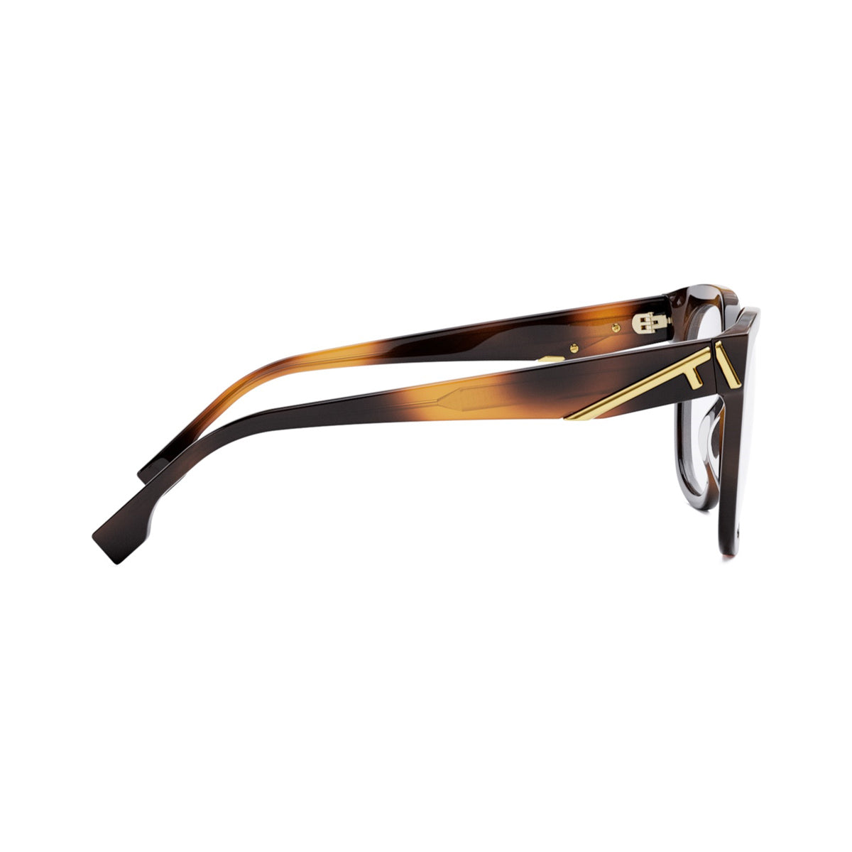 FE50064I Fendi First 053 Havana Marrone Acetate Occhiali Da Vista
