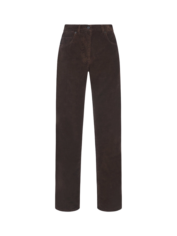 The Row Frava Pant Dark Brown Joggers