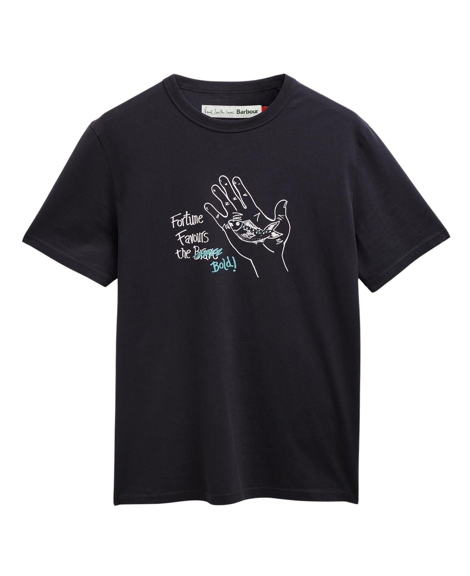 Ba X Paul Smith Fortune G Blue Cotton Tshirt